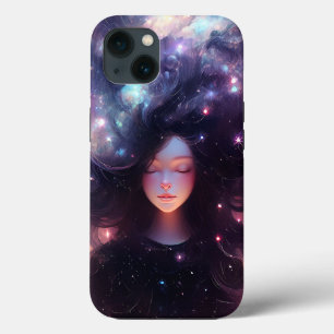 Anime Girl Made Of Stars iPhone 13 Case