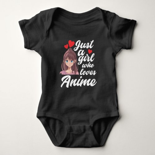 Anime Girl Manga Fan Cosplay Teen Baby Bodysuit