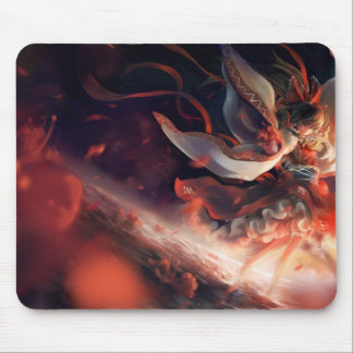 Anime Girl Mouse Pad
