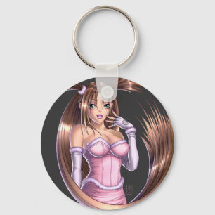Anime Girl - Nikki Keychain