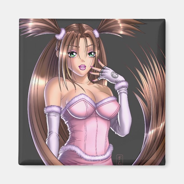 Anime Girl - Nikki Magnet (Front)