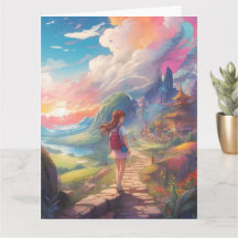 Anime Girl on Journey