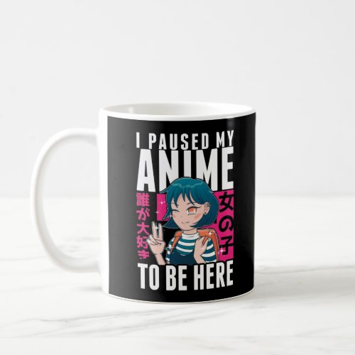 Anime Girl Otaku Teen Japanese Manga Fan Coffee Mug