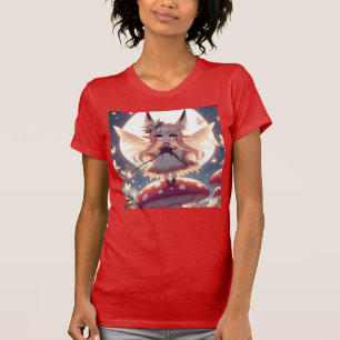 Anime Girl Pixie Hippie Moon Fairy T-Shirt