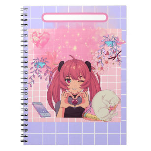 Anime Notebook For 30 Years Old Girls: Beautiful 30 Year Old