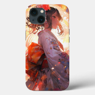 Anime Girl Stars iPhone 13 Case