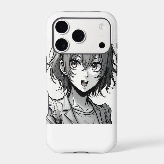 Anime Girl – Stylish Modern Character Design Case-Mate iPhone Case (Back)