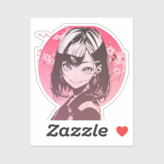 Anime Girl stylish sticker