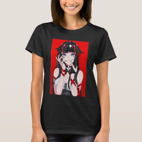 Anime Girl Teen Girls Anime Makes Me Happy You Not T_Shirt