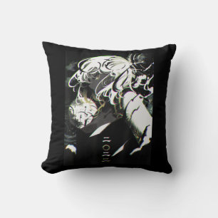Anime Girl Waifu Aesthetic Japanese Otaku  Throw Pillow
