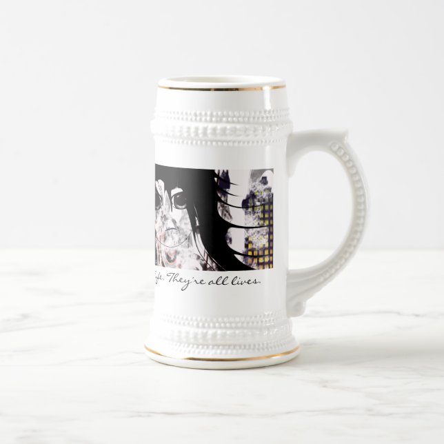 Anime Girls Beer Stein (Right)