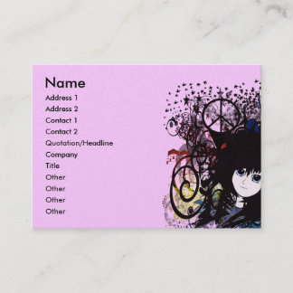 Anime Girls Business Card