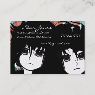Anime Girls Business Card