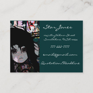 Anime Girls - Business Card