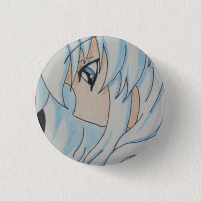 Anime Girls Button (Front)