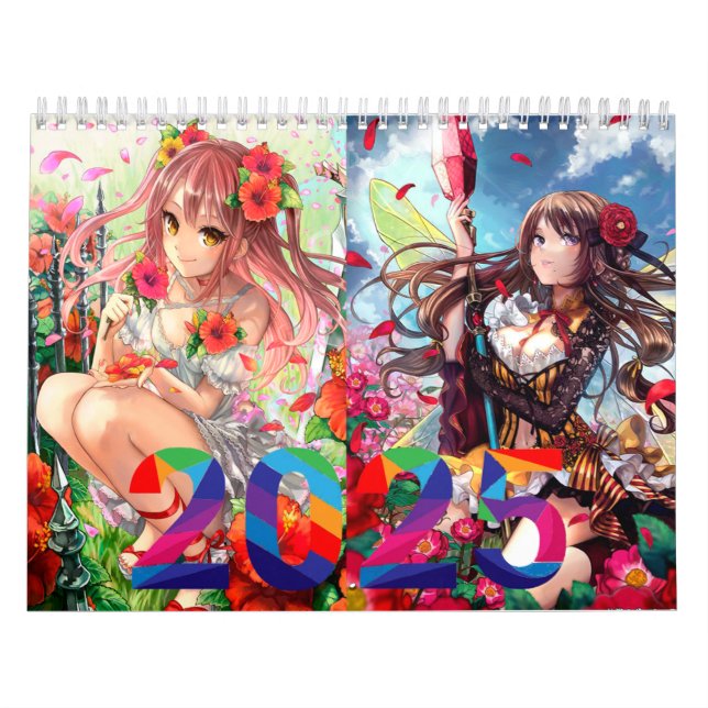 Anime Girls Calendar 2025 (Cover)