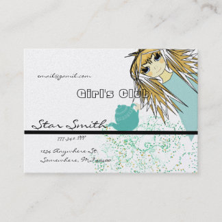Anime Girl's Club - - Customized Business Card