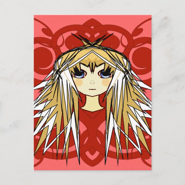 Anime Girls Gifts Postcard (Front)