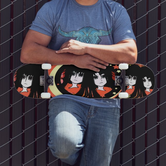 Anime Girls Skateboard (Outdoor 3)