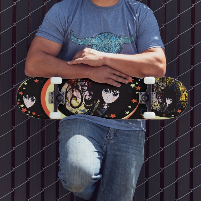 Anime Girls - Skateboard Deck (Outdoor 3)
