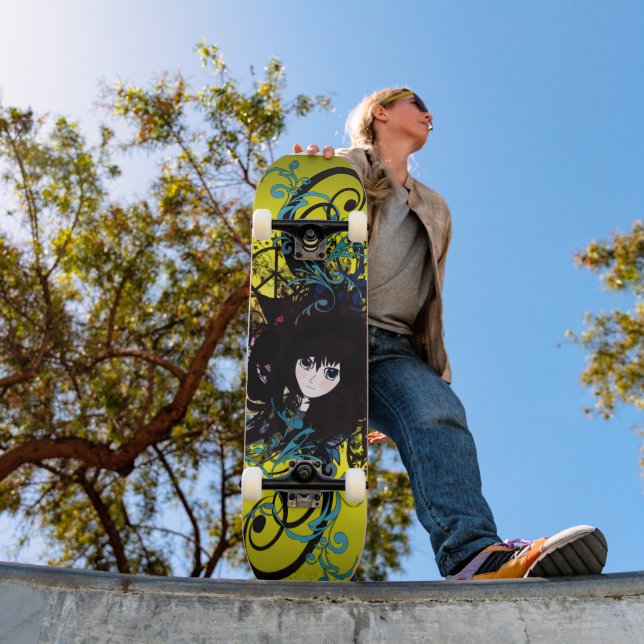 Anime Girls - Skateboard Deck (Outdoor 1)