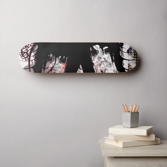 Anime Girls Skateboard Deck (Wall Art (Horz))