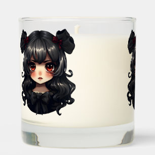 Anime gothic Lolita Halloween Scented Candle