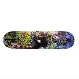 Anime Grunged City Skateboard Deck