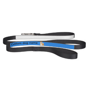 Anime-Happy Akita and custom dog name Pet Leash