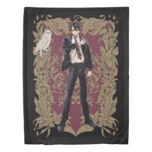 Anime HARRY POTTER™ Ornate Frame Duvet Cover