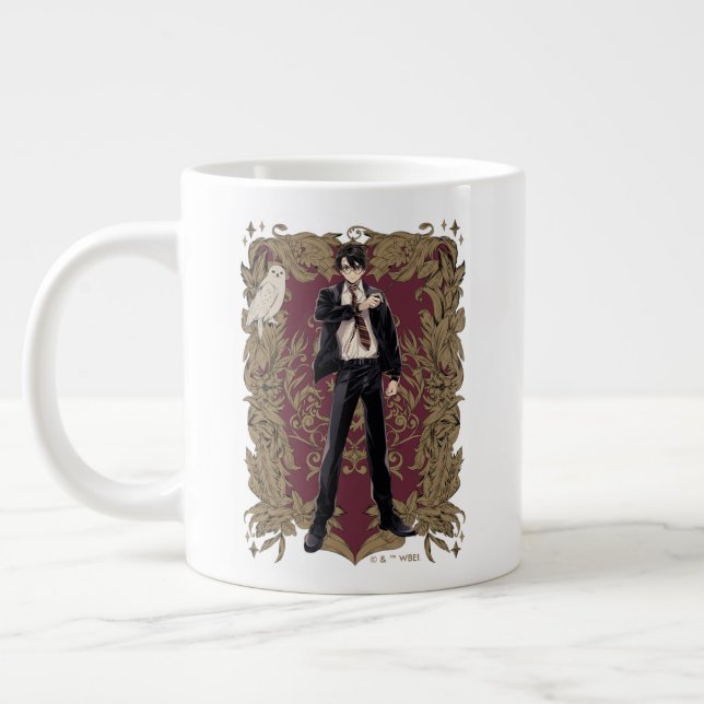 Anime HARRY POTTER™ Ornate Frame Giant Coffee Mug (Left)