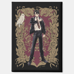 Anime HARRY POTTER™ Ornate Frame Magnet