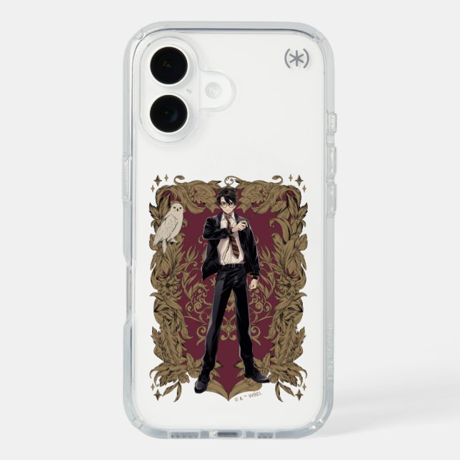 Anime HARRY POTTER™ Ornate Frame Speck iPhone Case (Front)