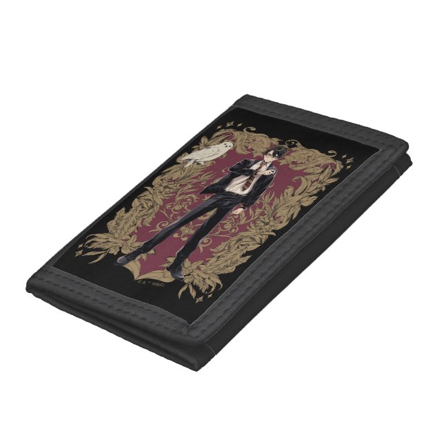 Anime HARRY POTTER™ Ornate Frame Tri-fold Wallet (Bottom)