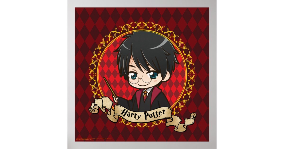 Anime Harry Potter Poster | Zazzle