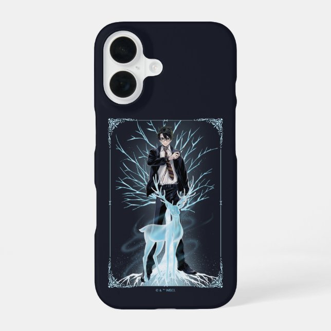 Anime HARRY POTTER™ Stag Patronus Iphone Case (Back)