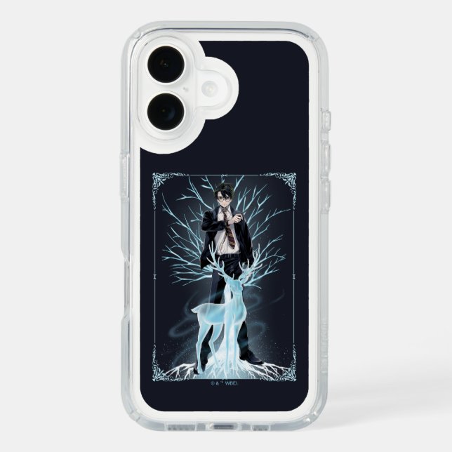 Anime HARRY POTTER™ Stag Patronus Speck iPhone Case (Front)
