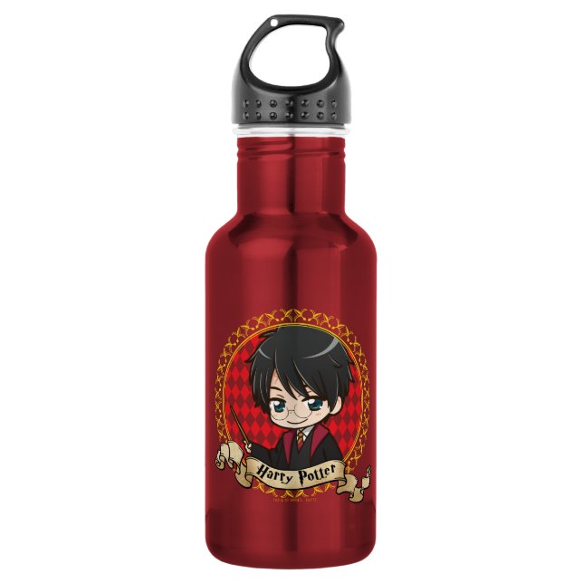 Anime Harry Potter Stainless Steel Water Bottle (Front)