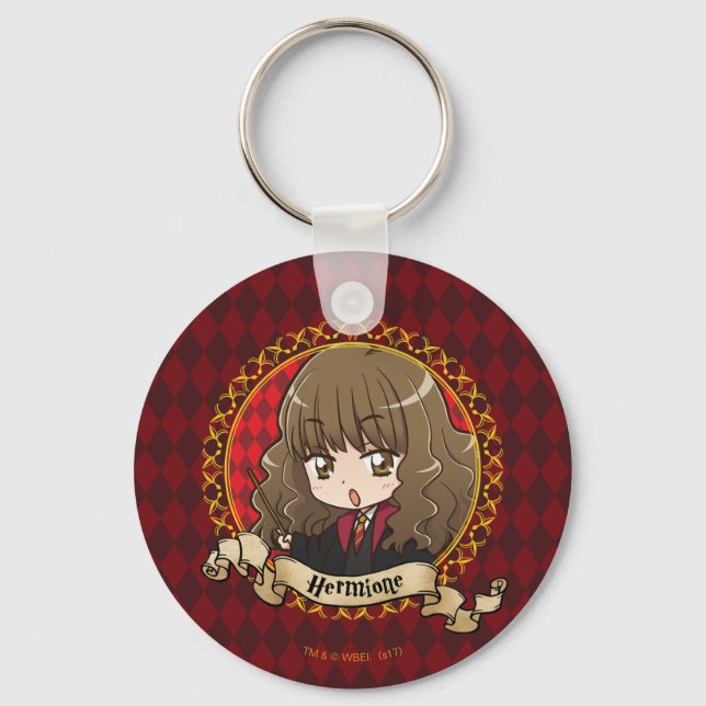 Anime Hermione Granger Keychain (Front)