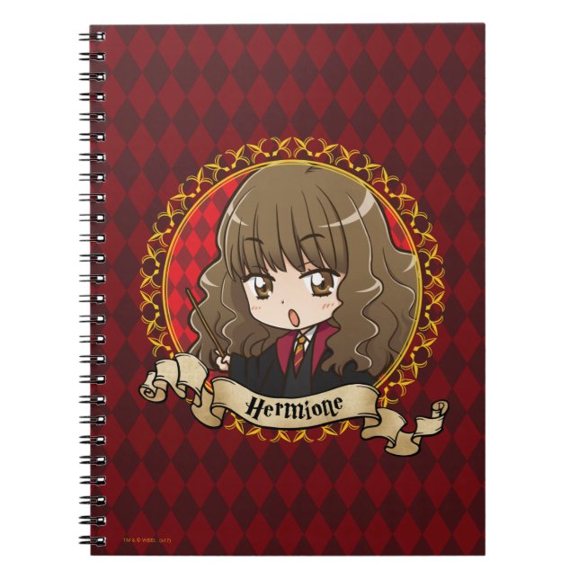 Anime Hermione Granger Notebook (Front)