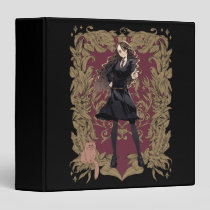Anime Hermione Granger Ornate Frame 3 Ring Binder
