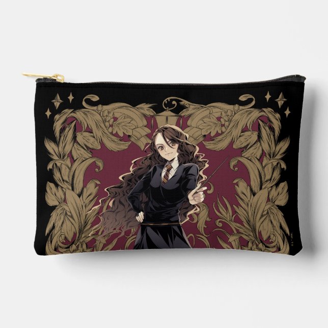 Anime Hermione Granger Ornate Frame Accessory Pouch (Front)