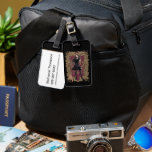 Anime Hermione Granger Ornate Frame Luggage Tag