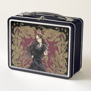Anime Hermione Granger Ornate Frame Metal Lunch Box