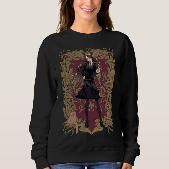 Anime Hermione Granger Ornate Frame Sweatshirt (Front)