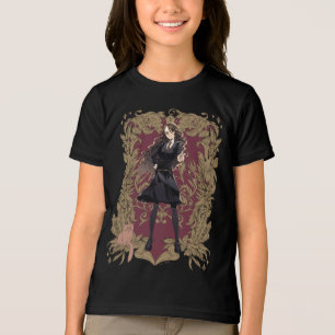 Anime Hermione Granger Ornate Frame Tri-Blend Shirt