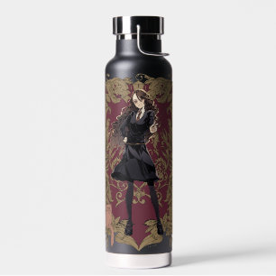Anime Hermione Granger Ornate Frame Water Bottle