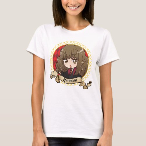 Anime Hermione Granger Portrait T_Shirt