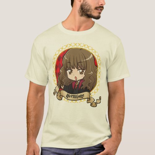 Anime Hermione Granger Portrait T_Shirt