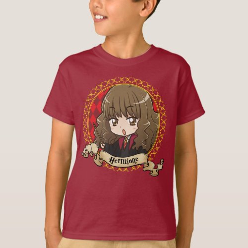 Anime Hermione Granger Portrait T_Shirt